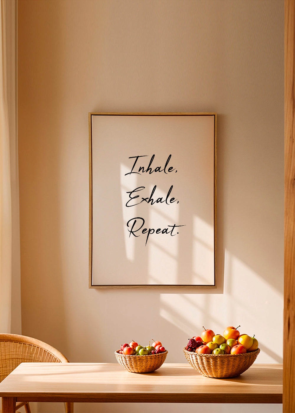 Afslappende design med typografisk sætning
