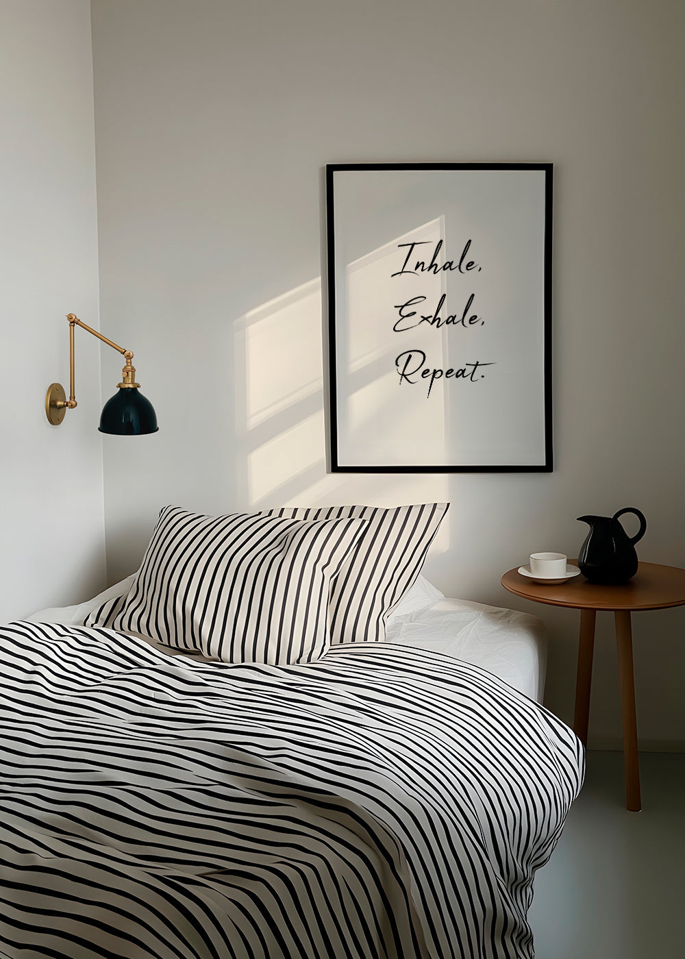 Afslappende design med typografisk sætning