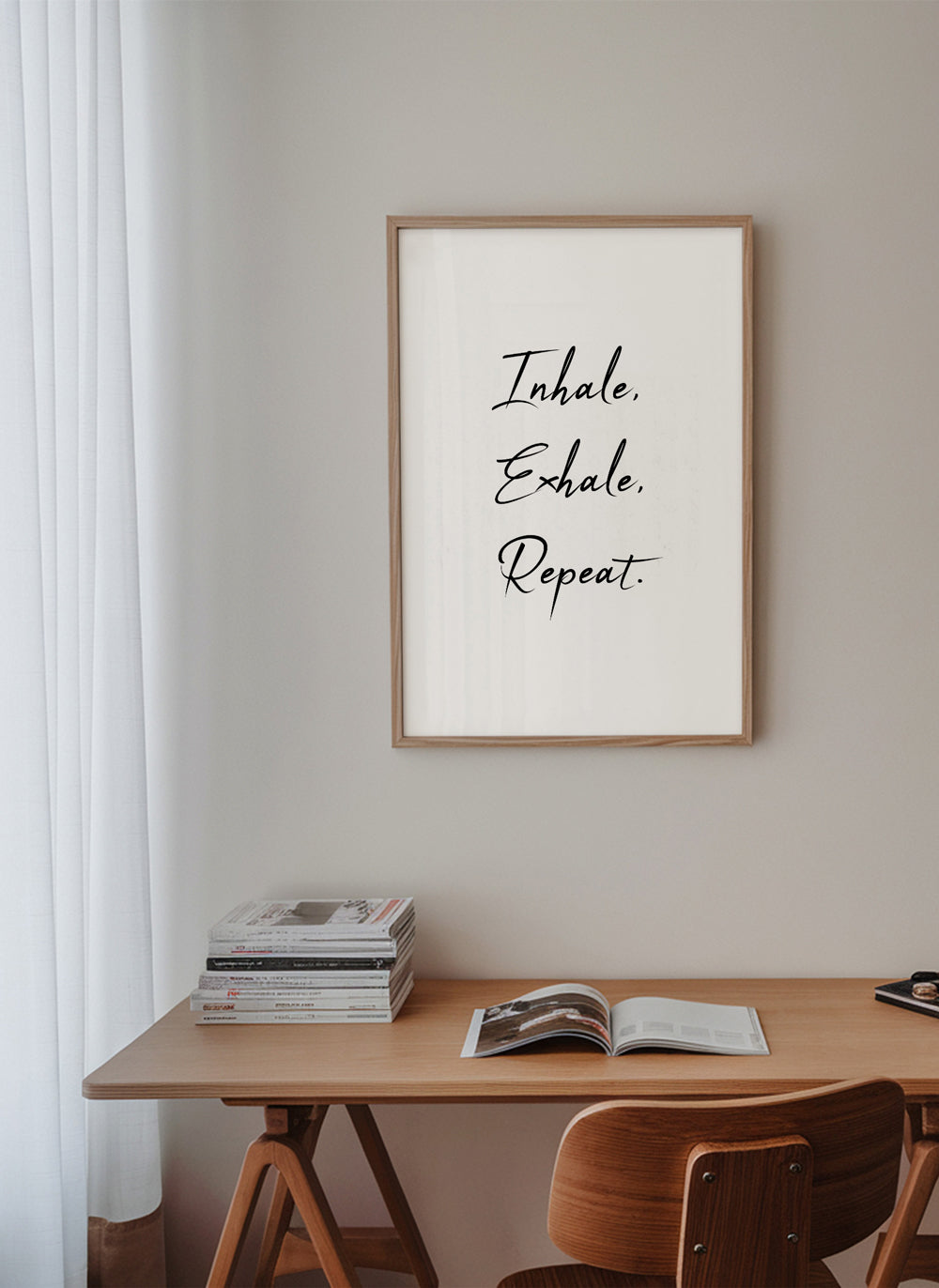 Afslappende design med typografisk sætning