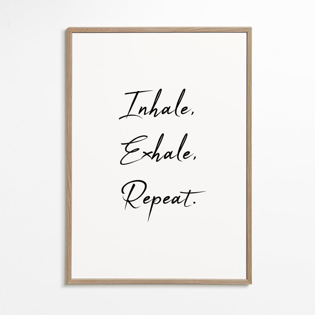 Afslappende design med typografisk sætning