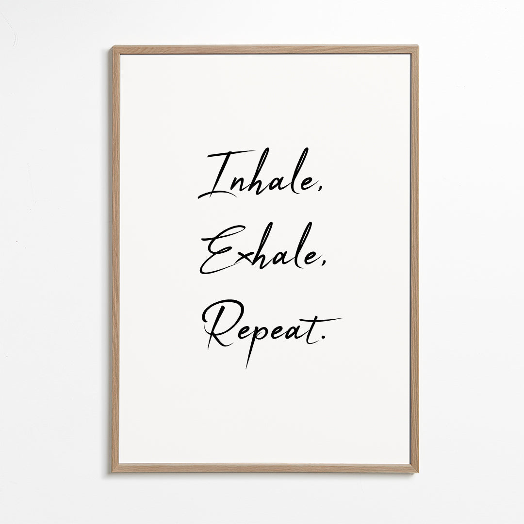 Afslappende design med typografisk sætning