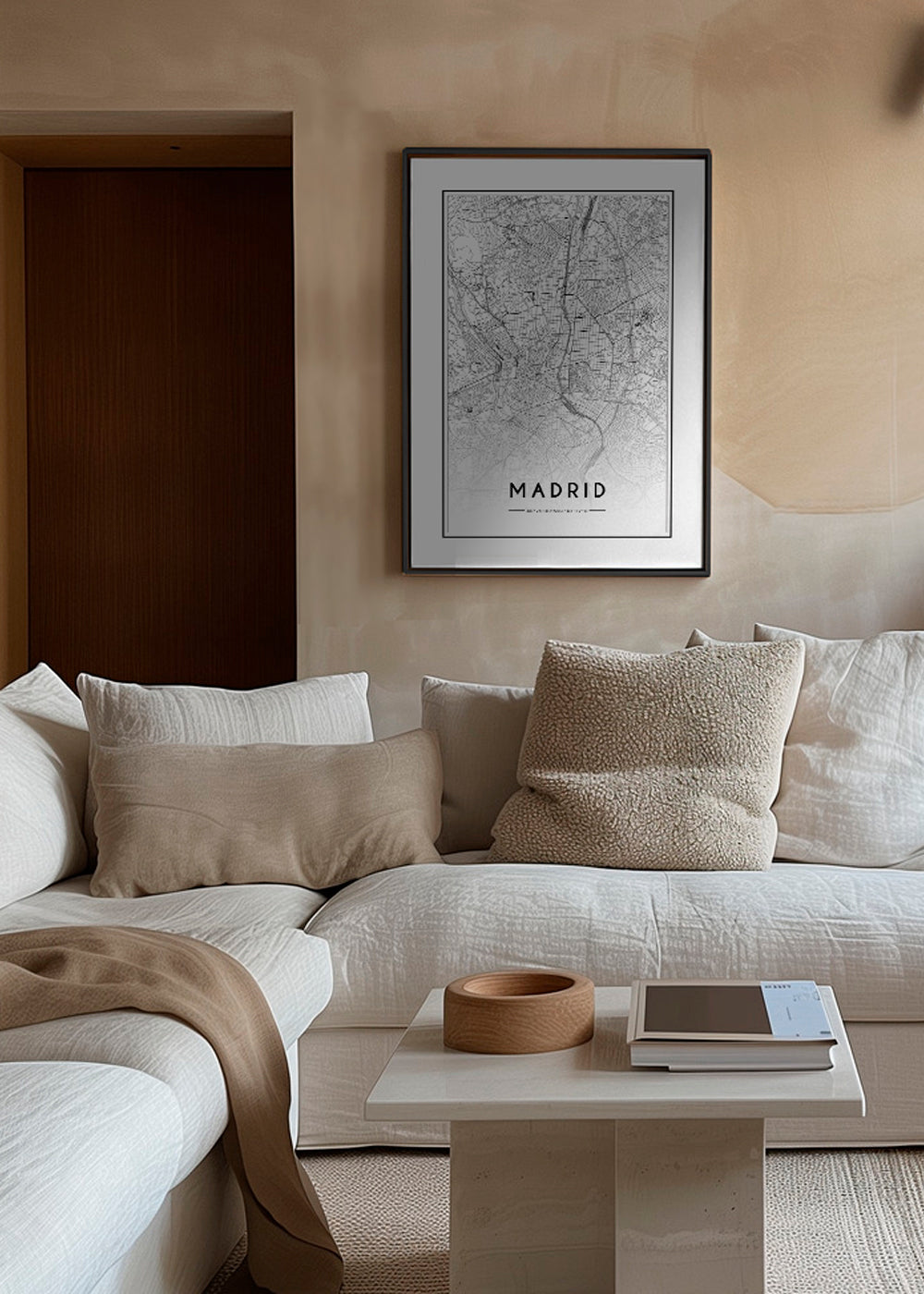 Bykort Madrid plakat