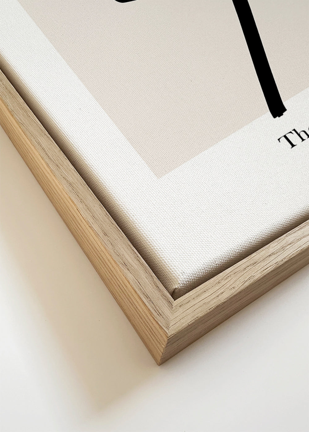 Minimalistisk ansigt i linje