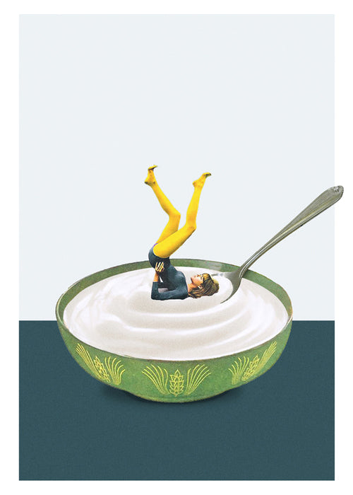 Køkkenkunst: yoga i yoghurt