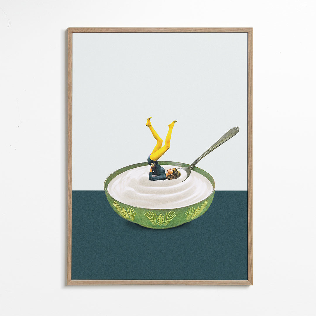 Køkkenkunst: yoga i yoghurt