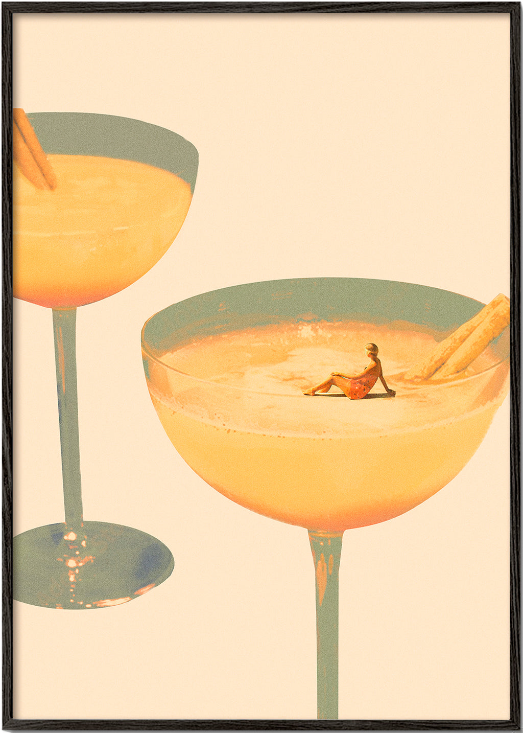 Køkkenkunst Surreal cocktailglas