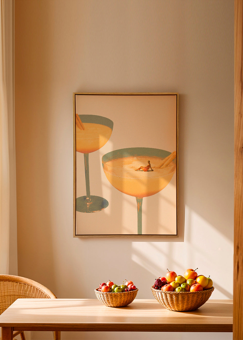Køkkenkunst Surreal cocktailglas