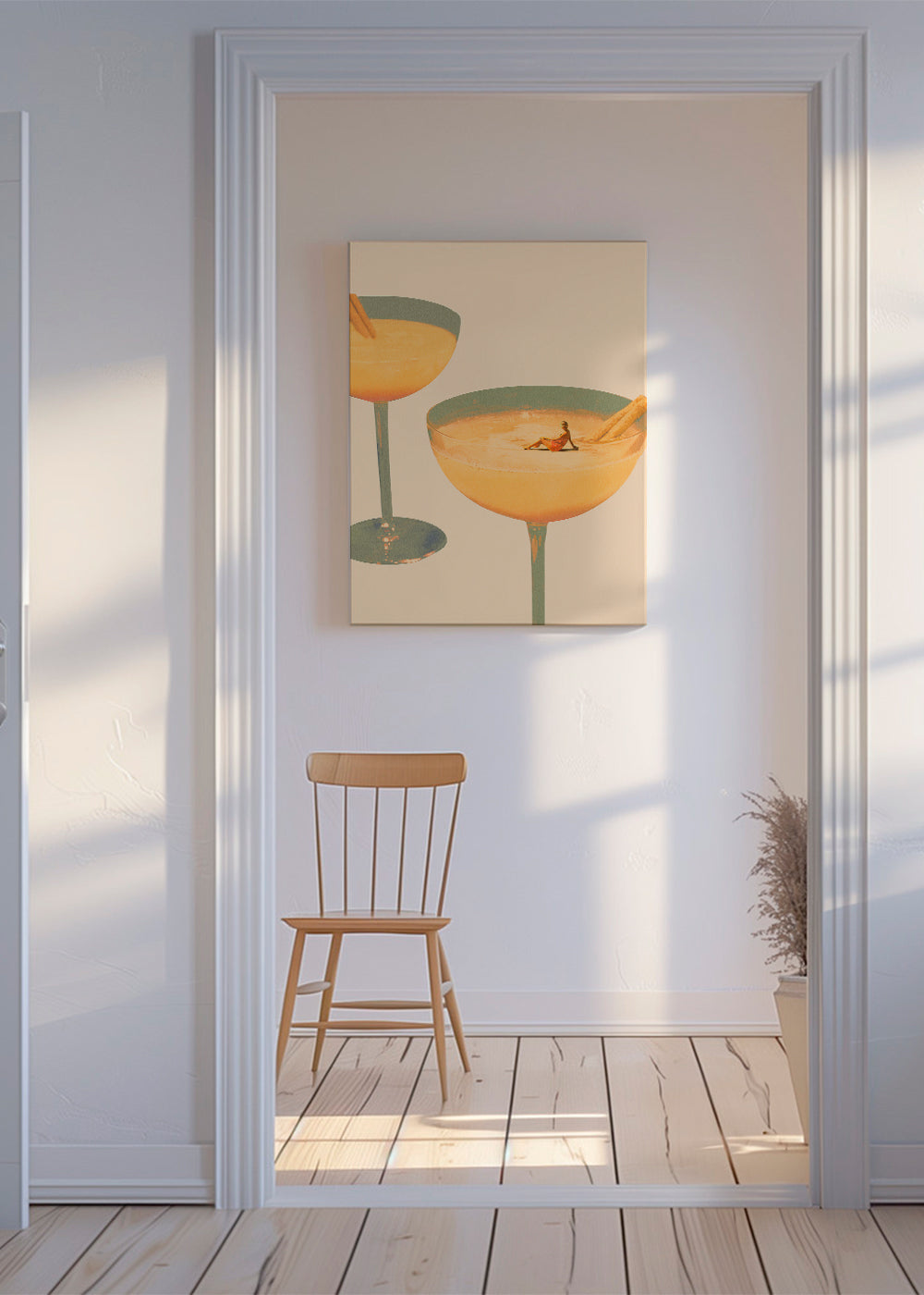 Køkkenkunst Surreal cocktailglas