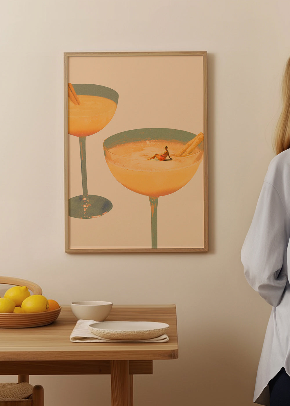 Køkkenkunst Surreal cocktailglas
