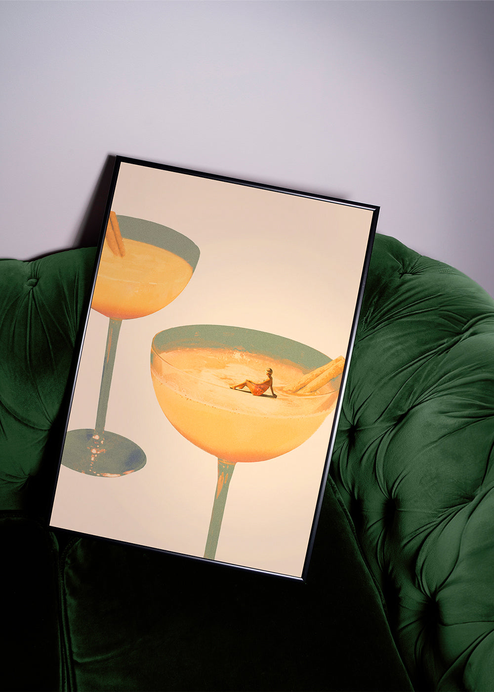 Køkkenkunst Surreal cocktailglas