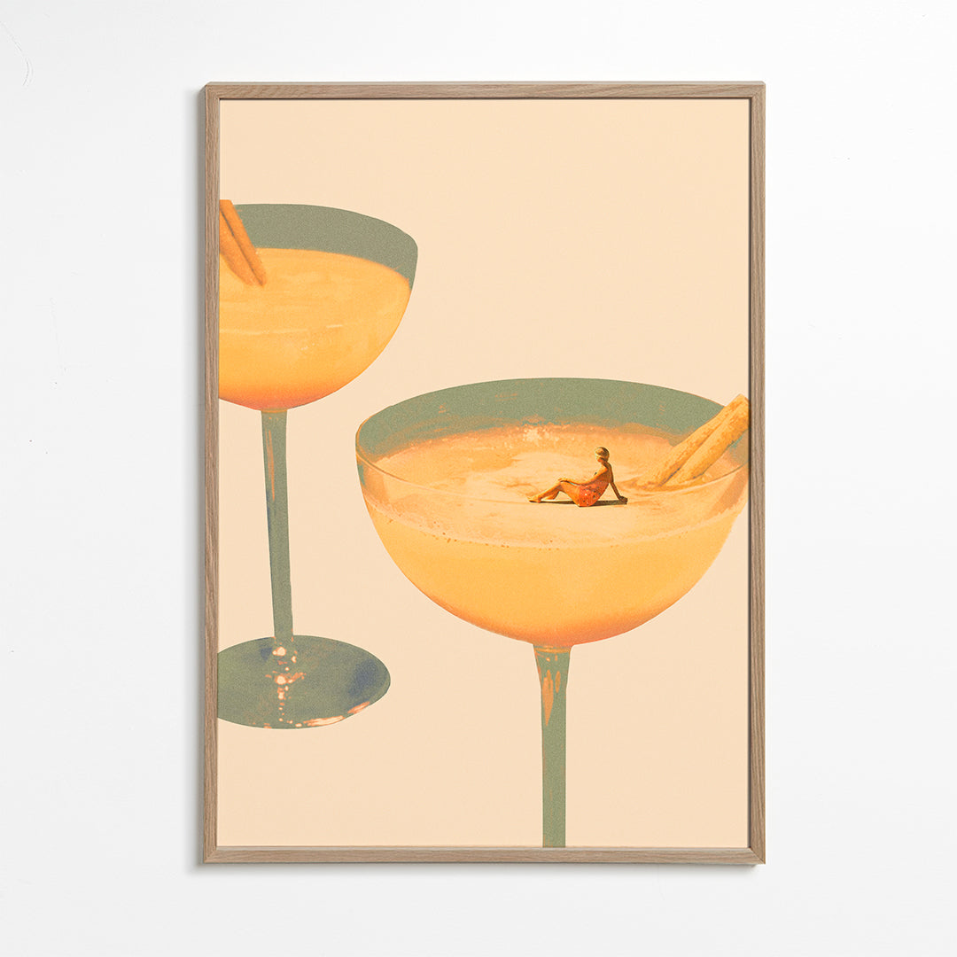 Køkkenkunst Surreal cocktailglas
