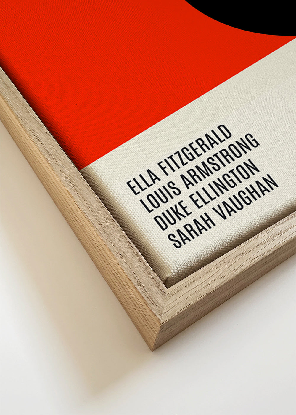 Vintage plakat Jazz Day typografisk