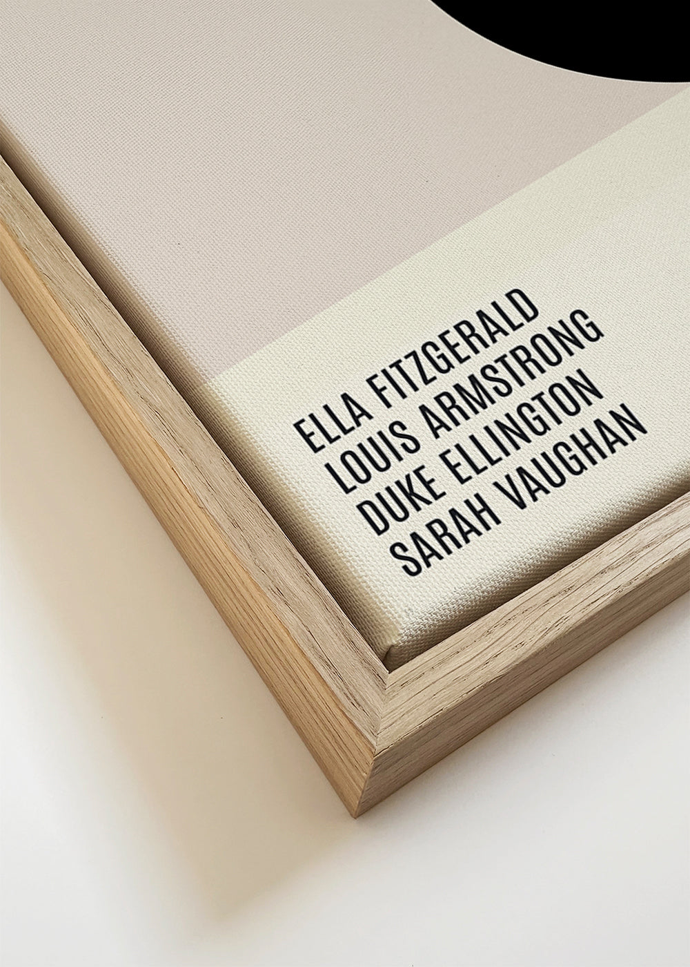 Vintage Jazz plakat med tangenter