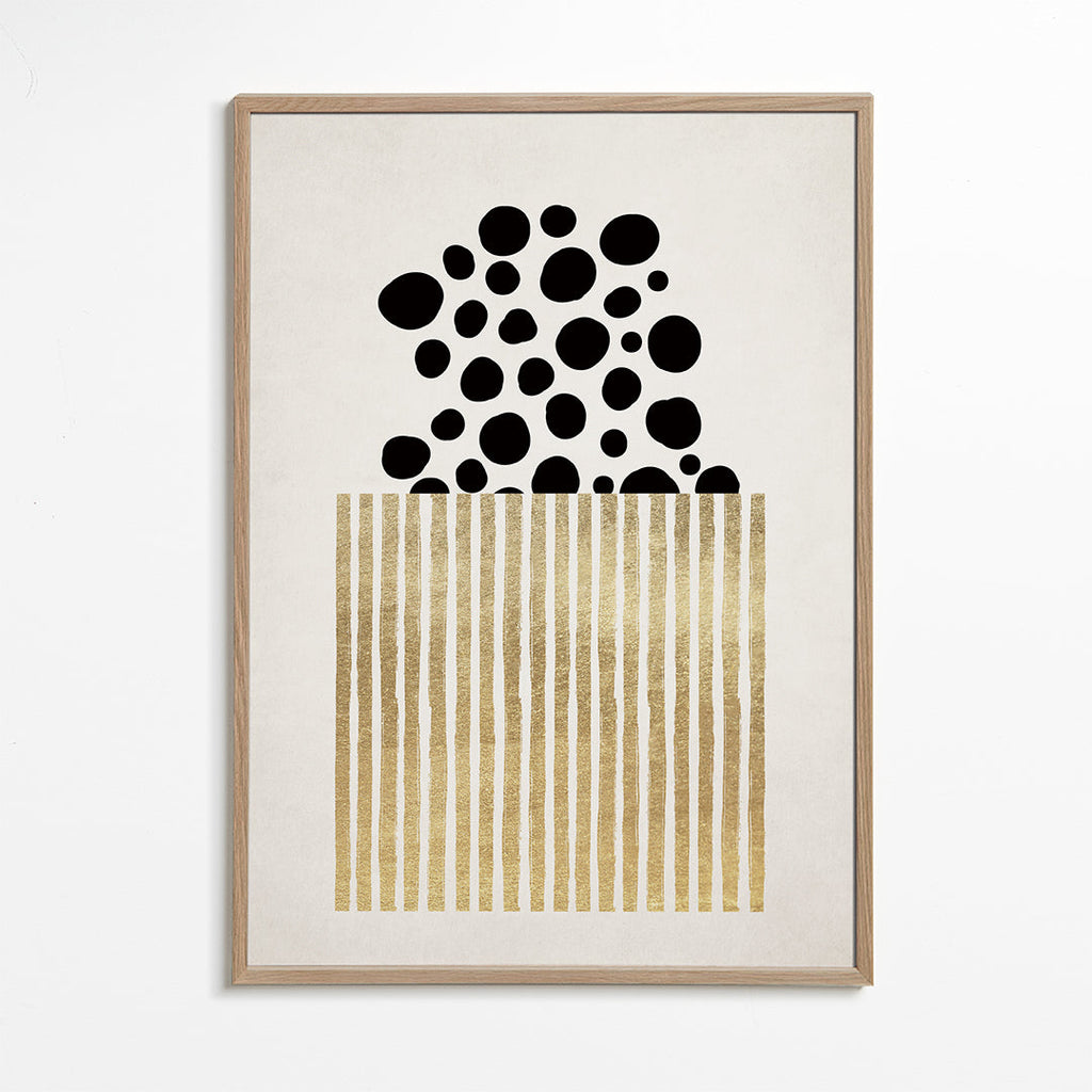 Køkkenkunst Popcorn med gyldne kerner