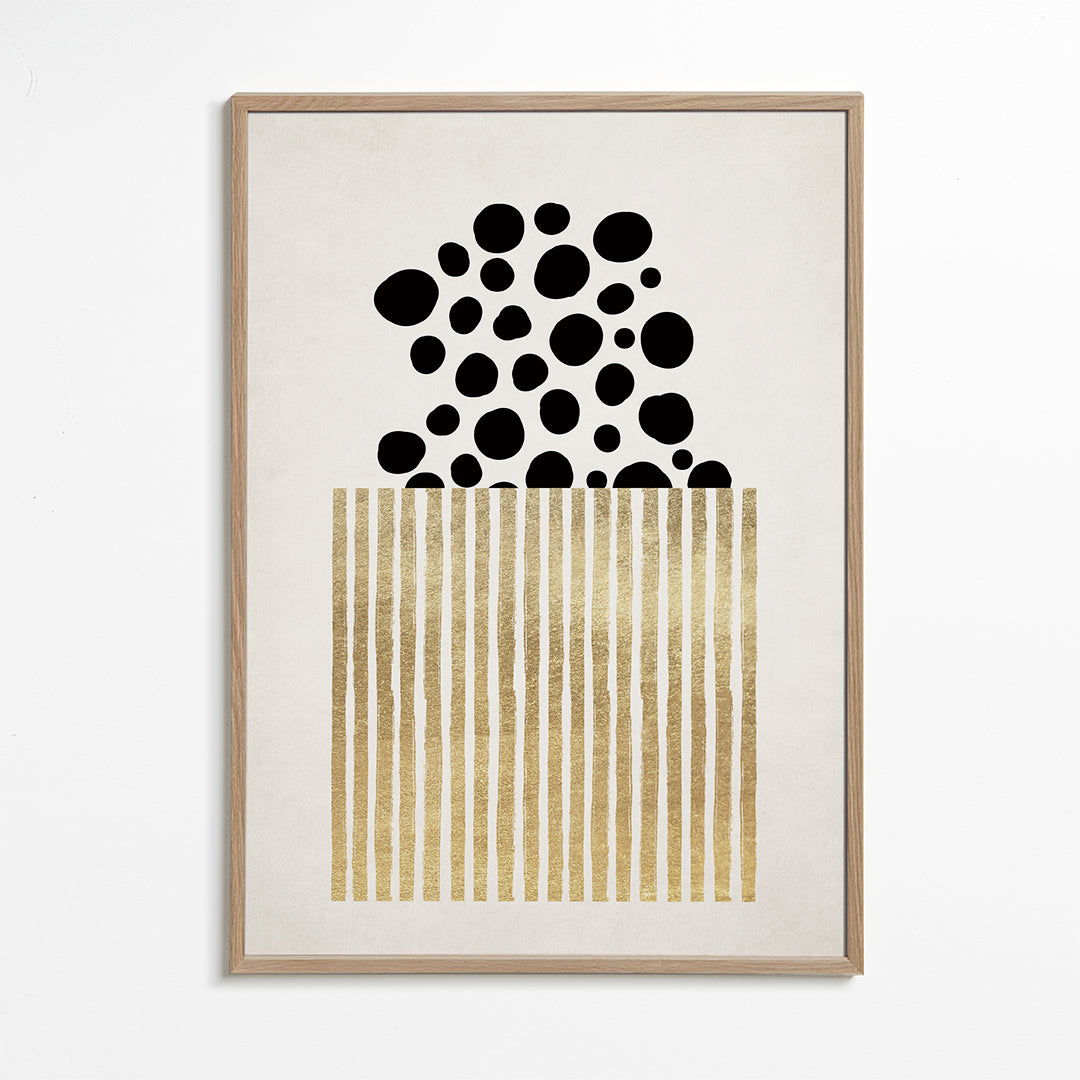 Køkkenkunst Popcorn med gyldne kerner