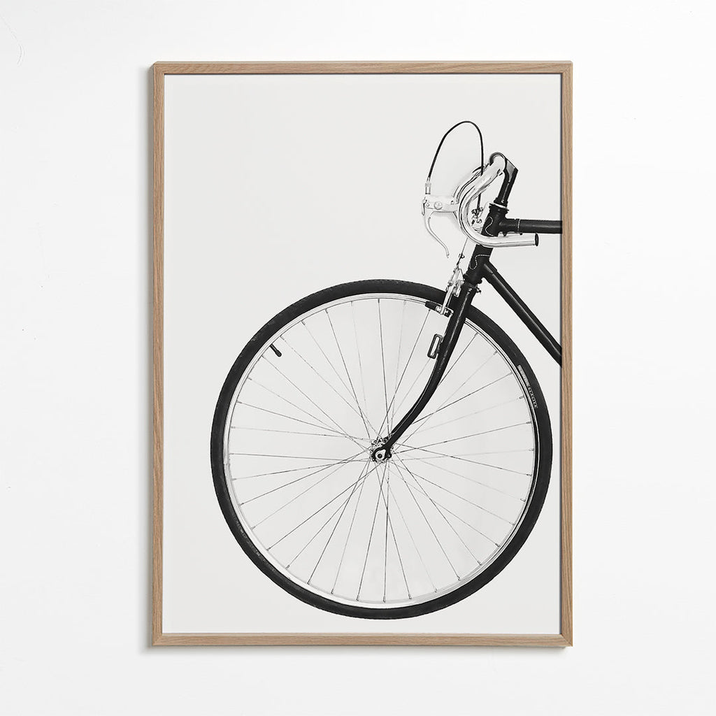 Sportskunst minimal cykelhjul