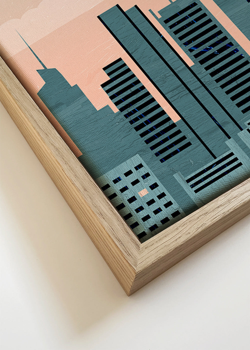 Rejseplakat New York skyline illustration