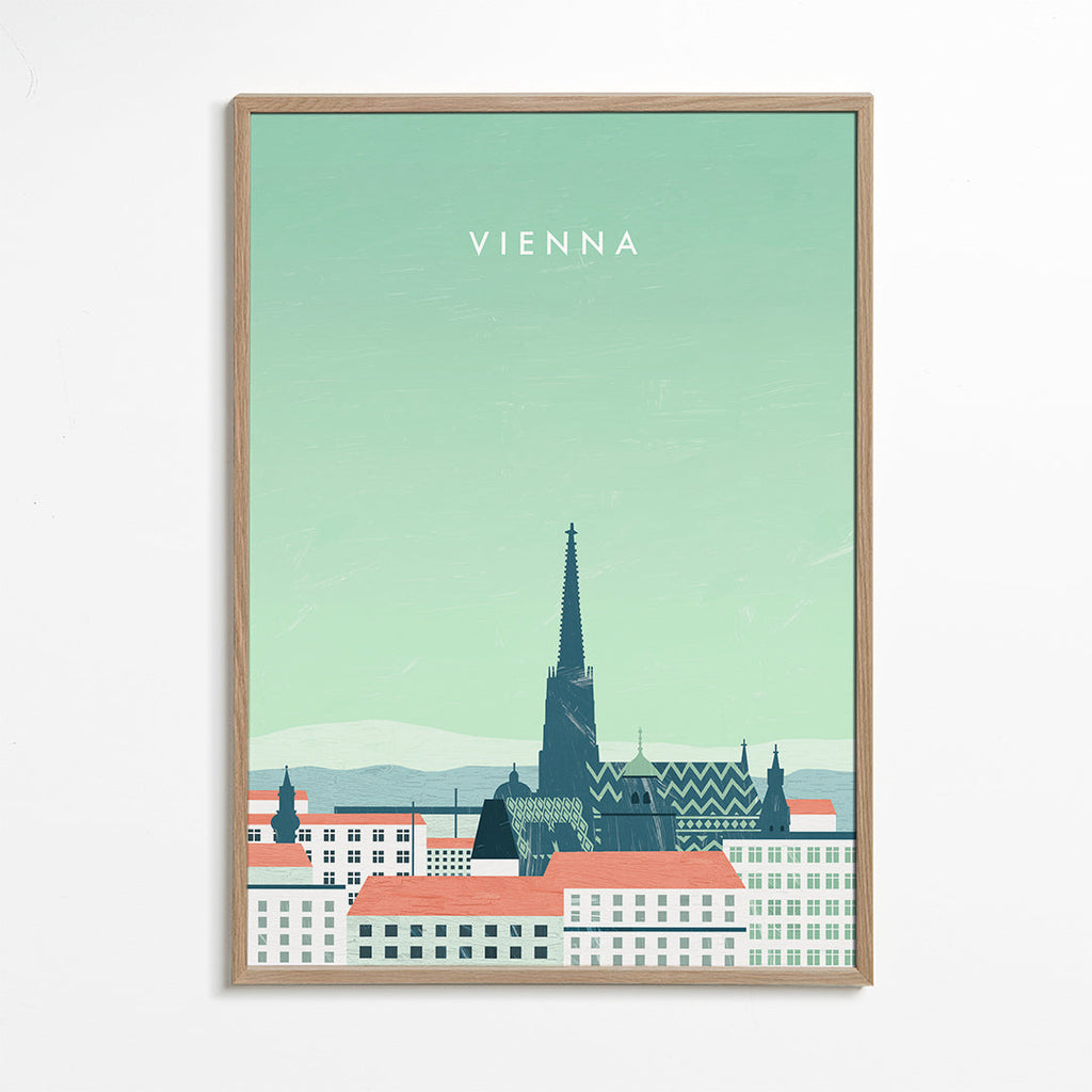 Køkkenkunst Vienna stiliseret i pastelfarver