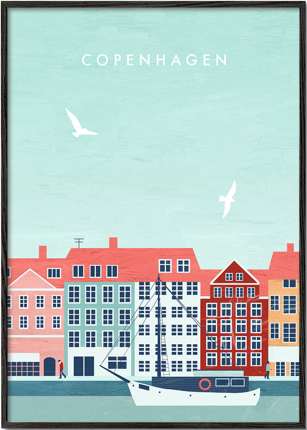 Køkkenkunst København havn med båd