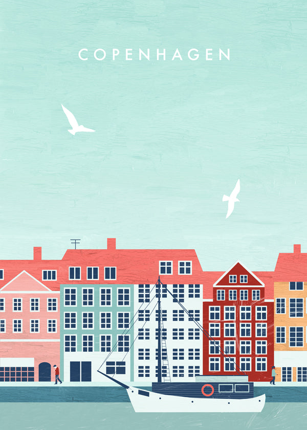 Køkkenkunst København havn med båd