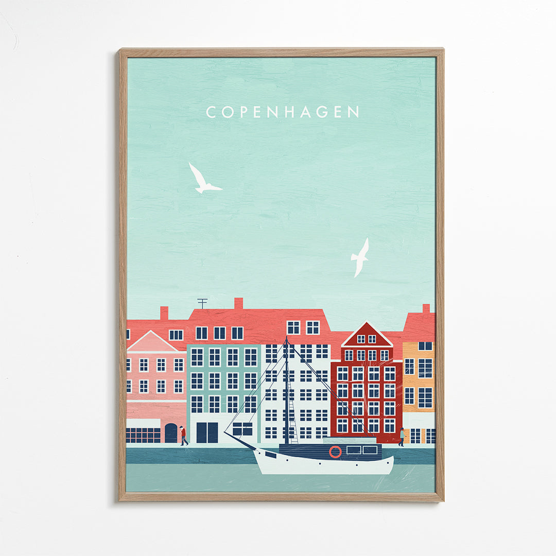 Køkkenkunst København havn med båd