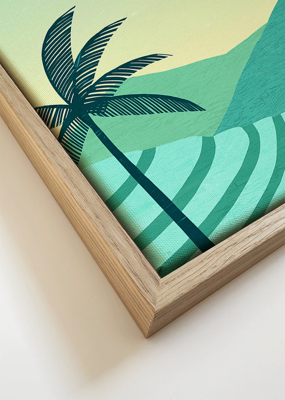 Køkkenkunst Bali: tropisk gynge illustration