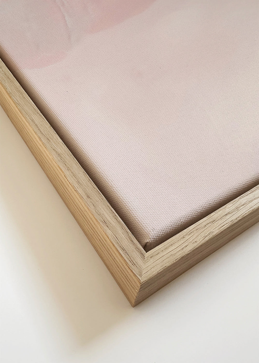 Kunst: rosa strand set fra luften