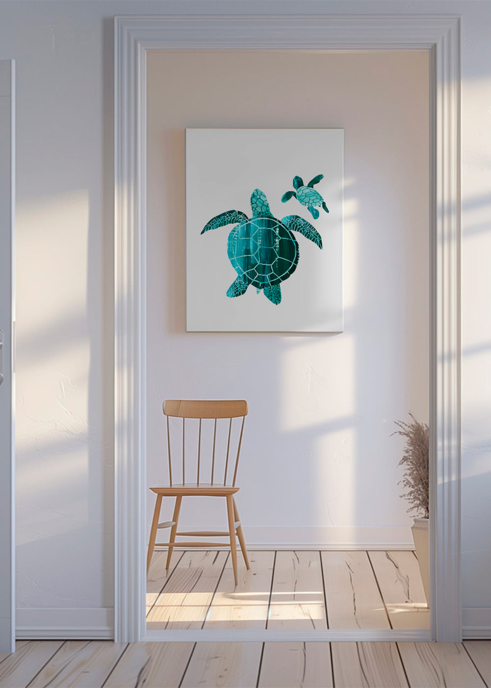 Skildpadde illustration