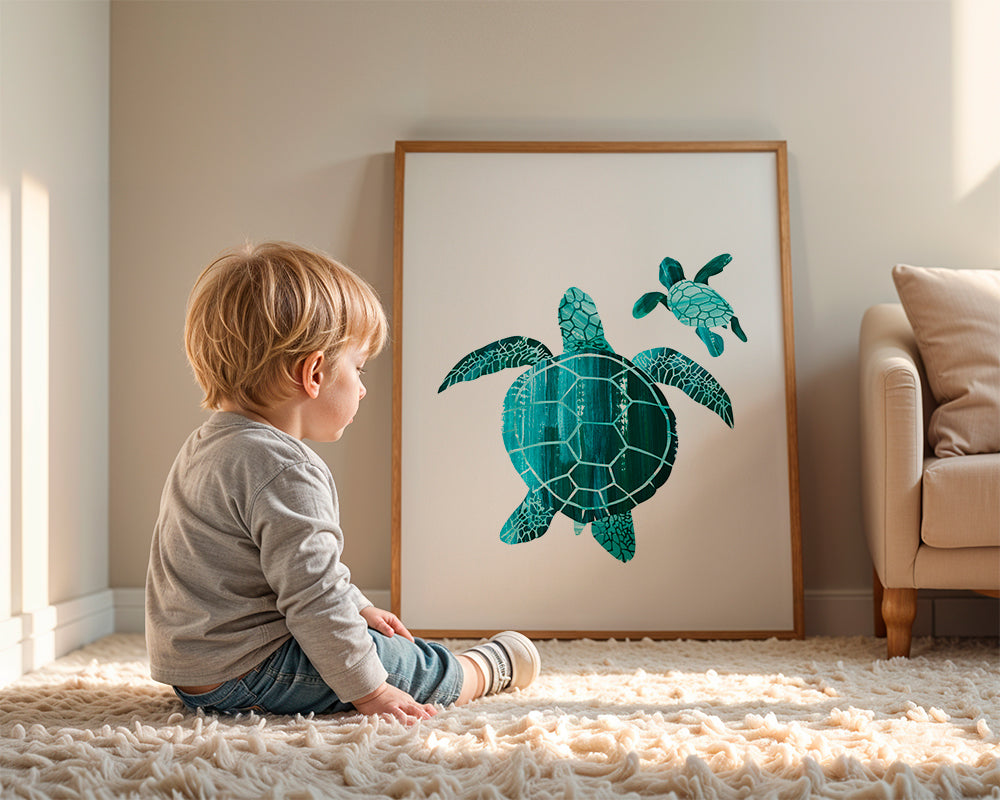 Skildpadde illustration