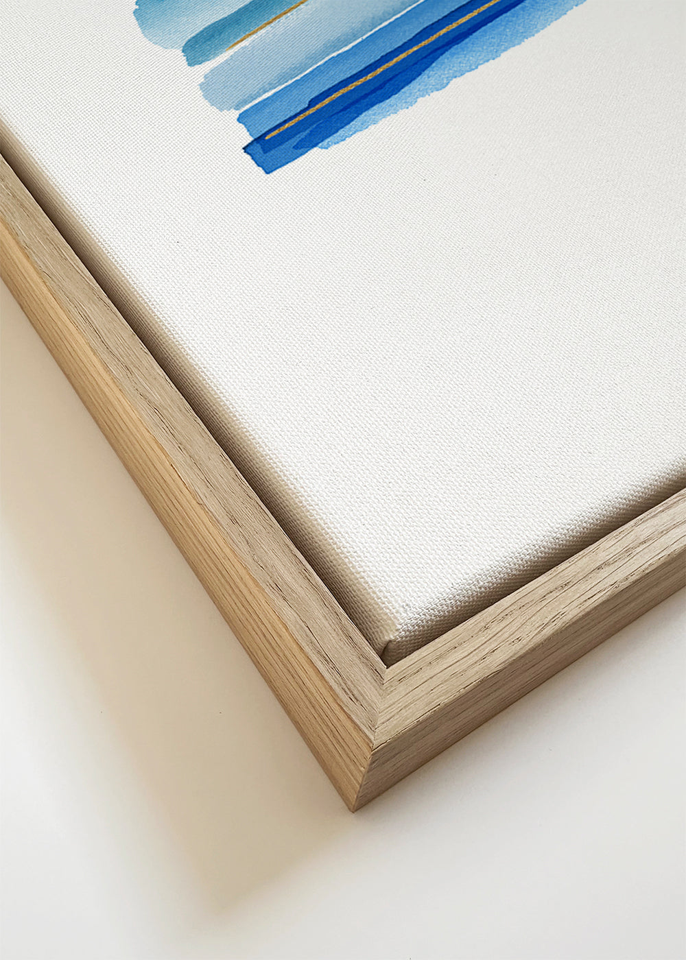 Minimalistiske akvarelstriber