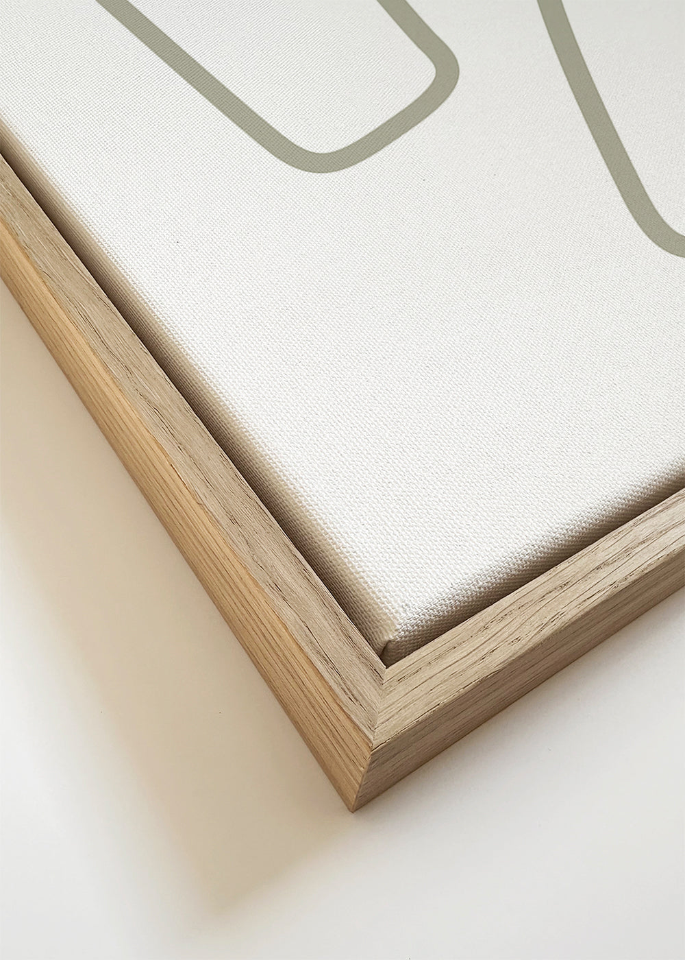 Minimalistisk design med organiske linjer