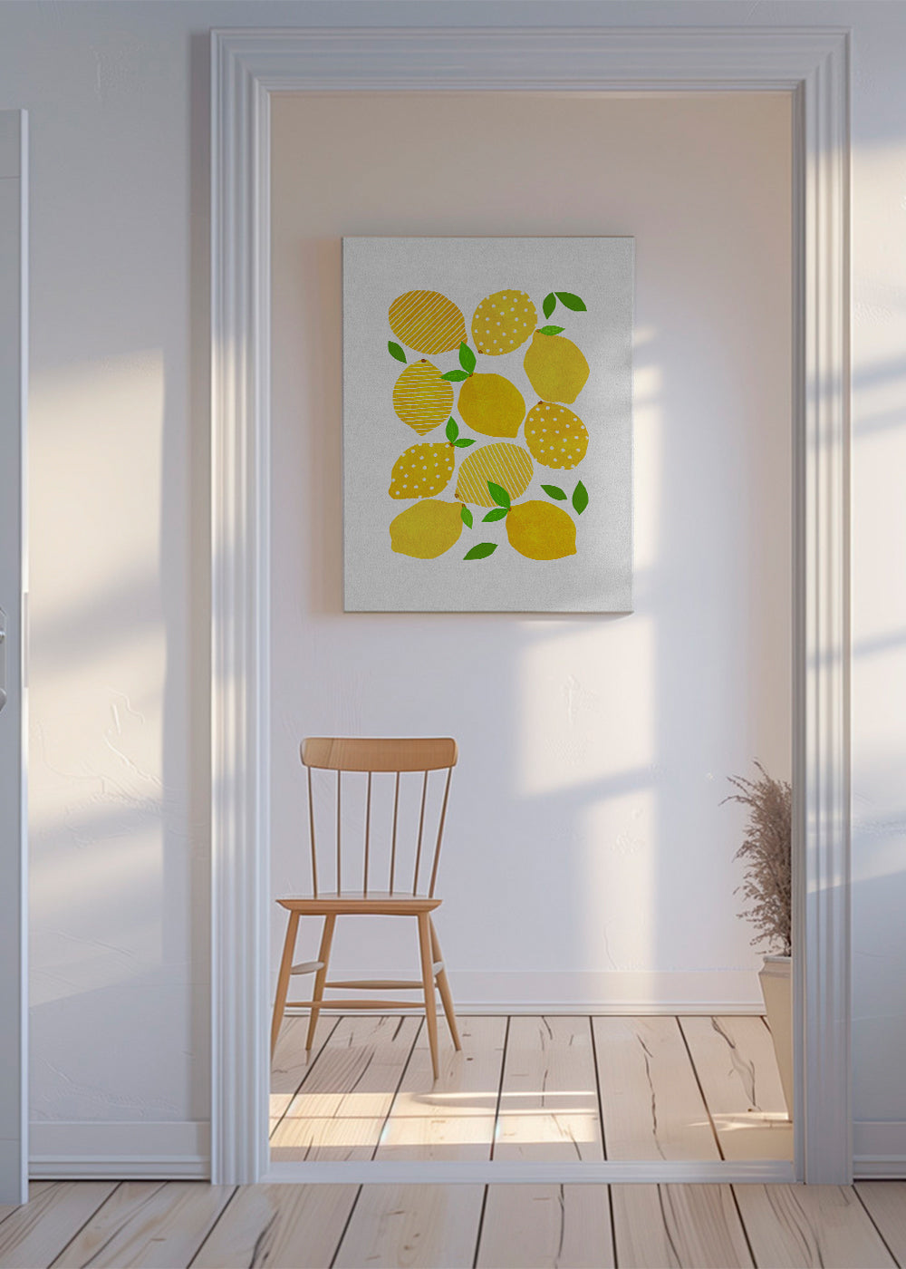 Køkkenkunst Citronillustration
