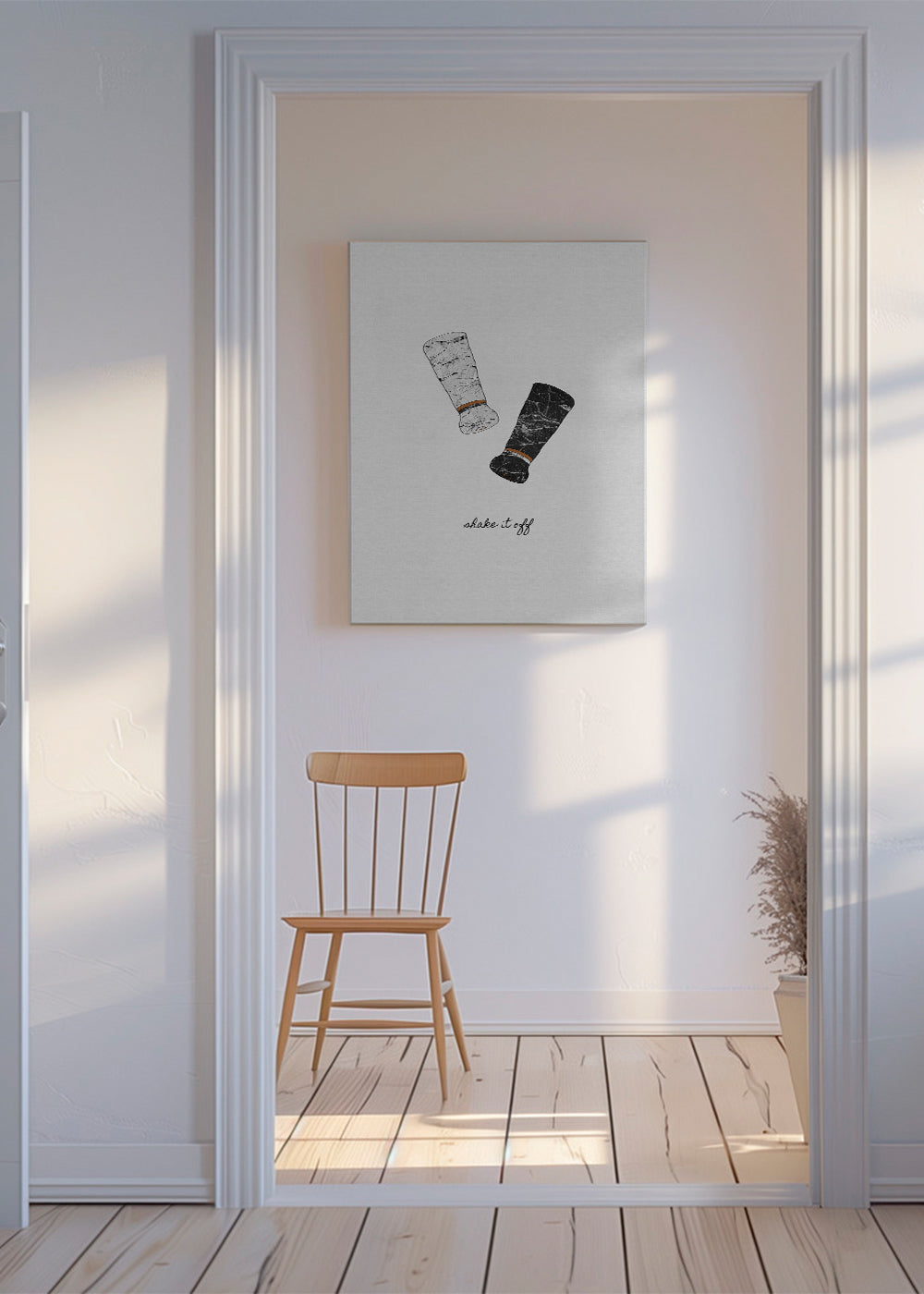 Køkkenkunst med marmor saltstrøere