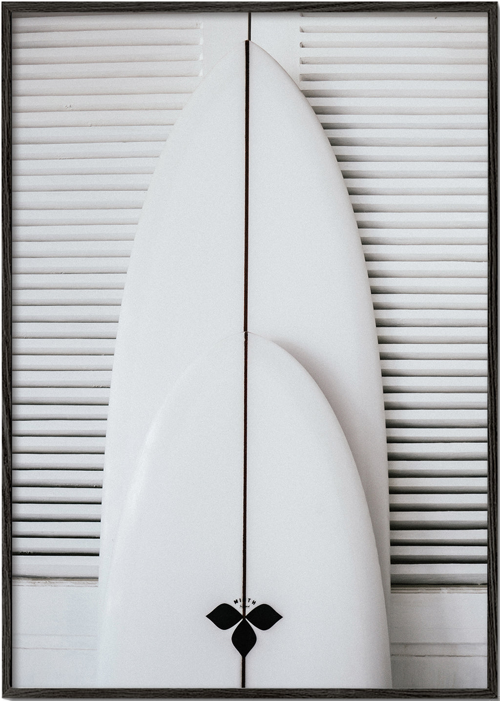 Sportkunst: minimalistiske surfboards