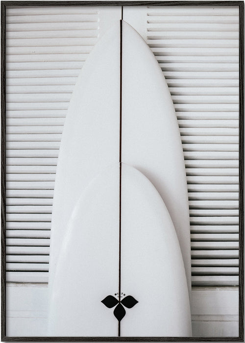 Sportkunst: minimalistiske surfboards