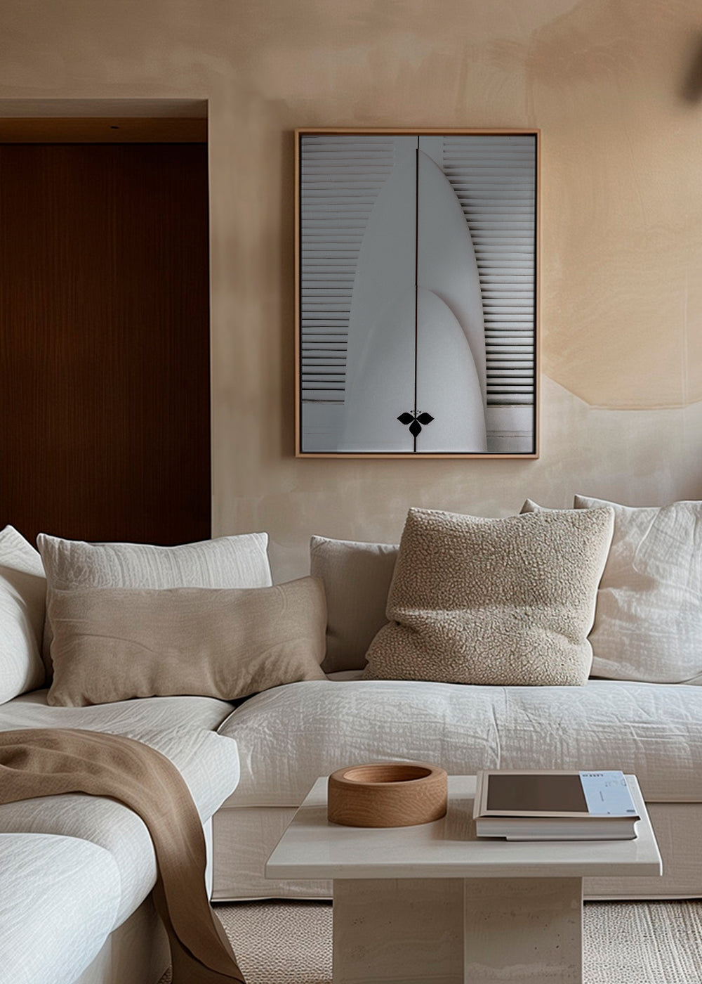 Sportkunst: minimalistiske surfboards