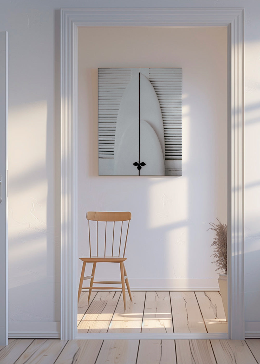 Sportkunst: minimalistiske surfboards