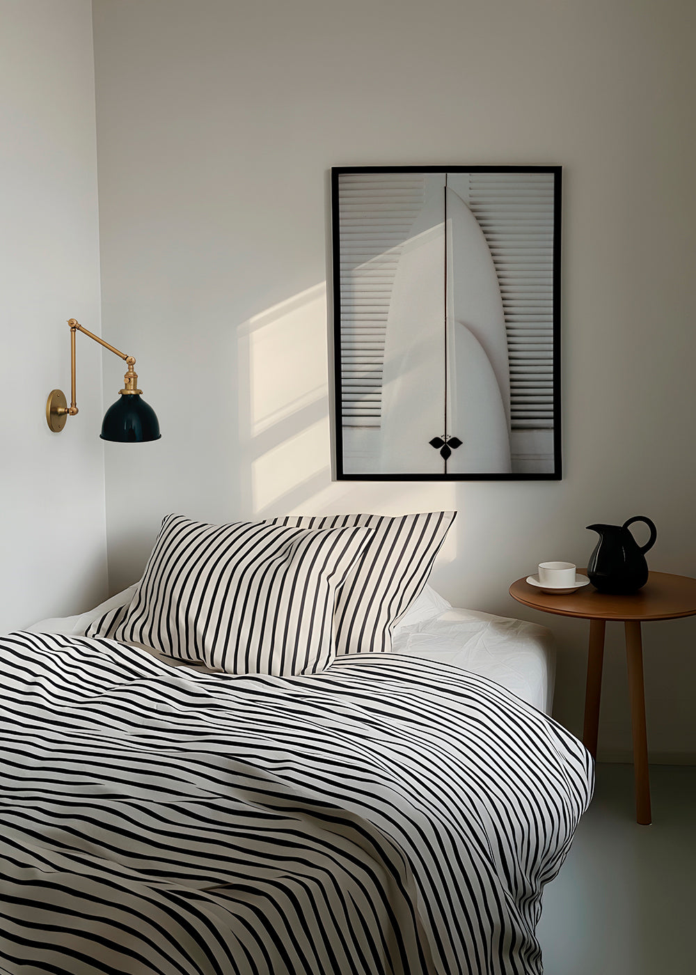 Sportkunst: minimalistiske surfboards