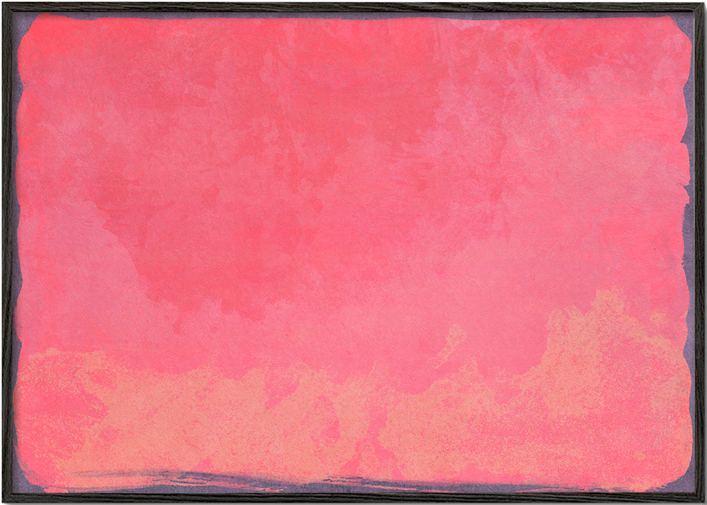 Fuchsia farvefelt abstrakt