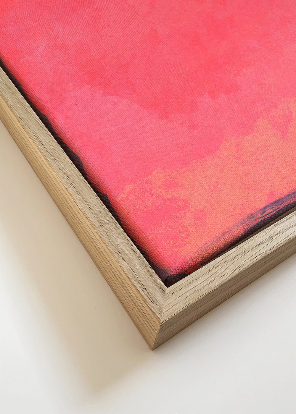 Fuchsia farvefelt abstrakt