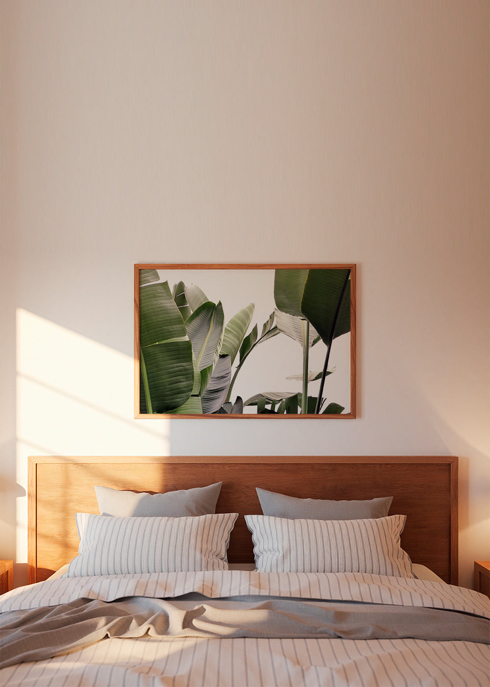 Botanisk plakat palmeblade