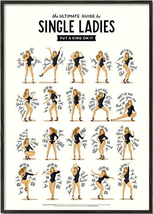 Illustration Single Ladies i serie