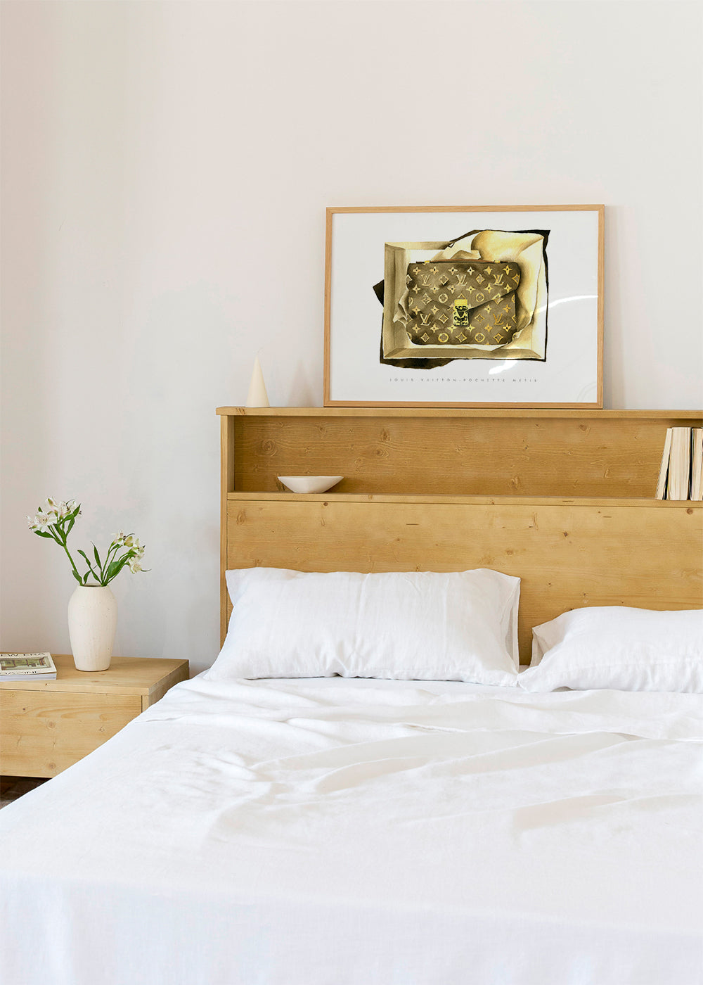 Louis Vuitton pung illustration