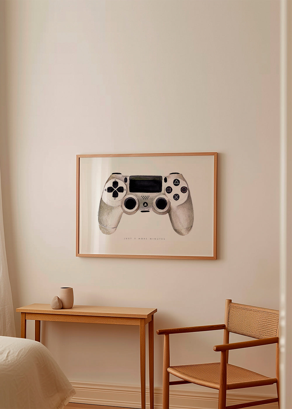 Illustration af spilcontroller