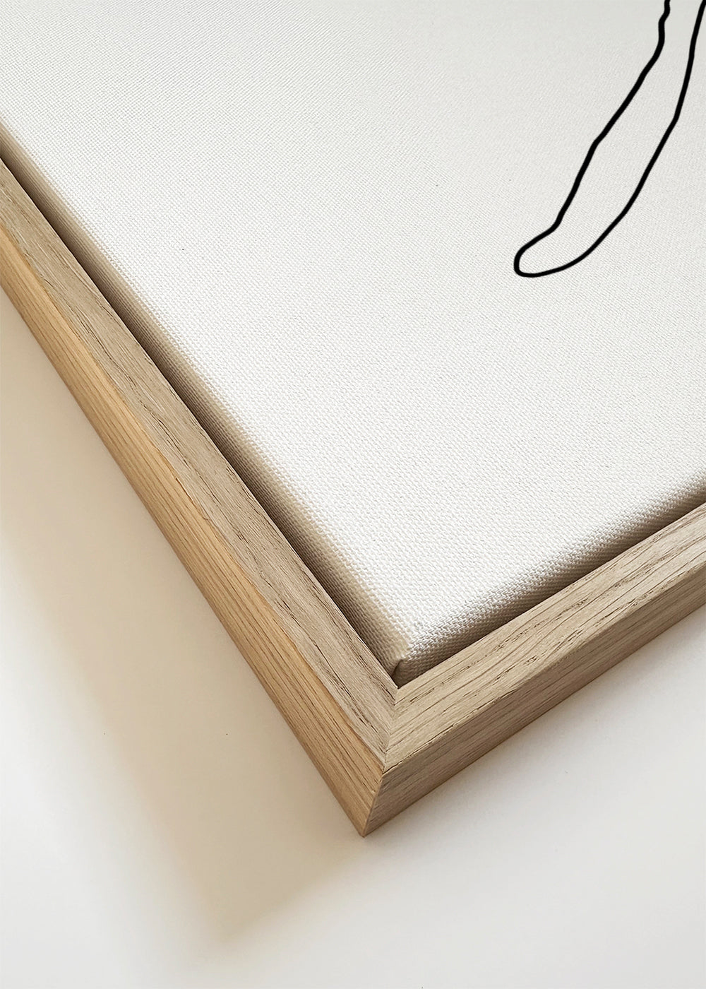 Plakat kat linje minimalistisk