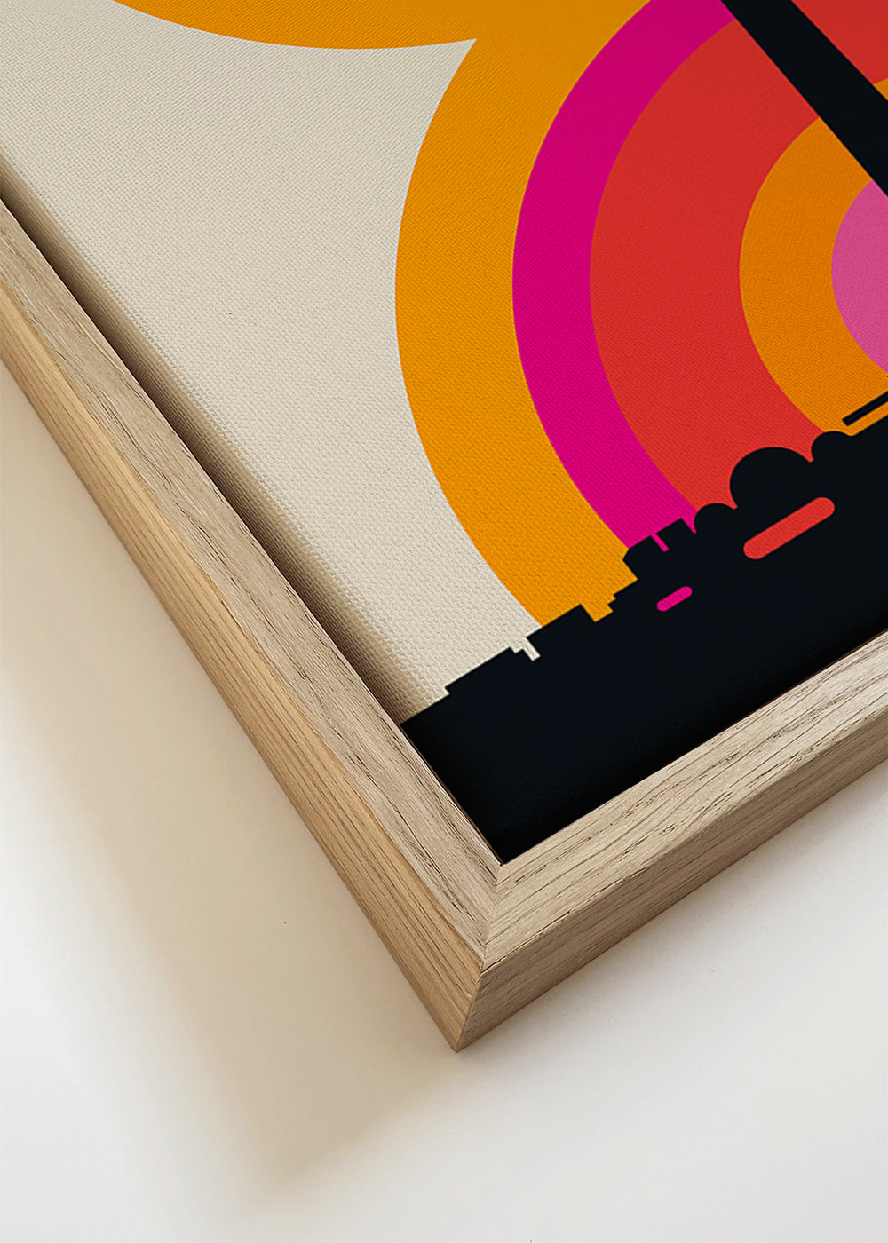 Bykunst Berlin 69 tårnsilhuet plakat