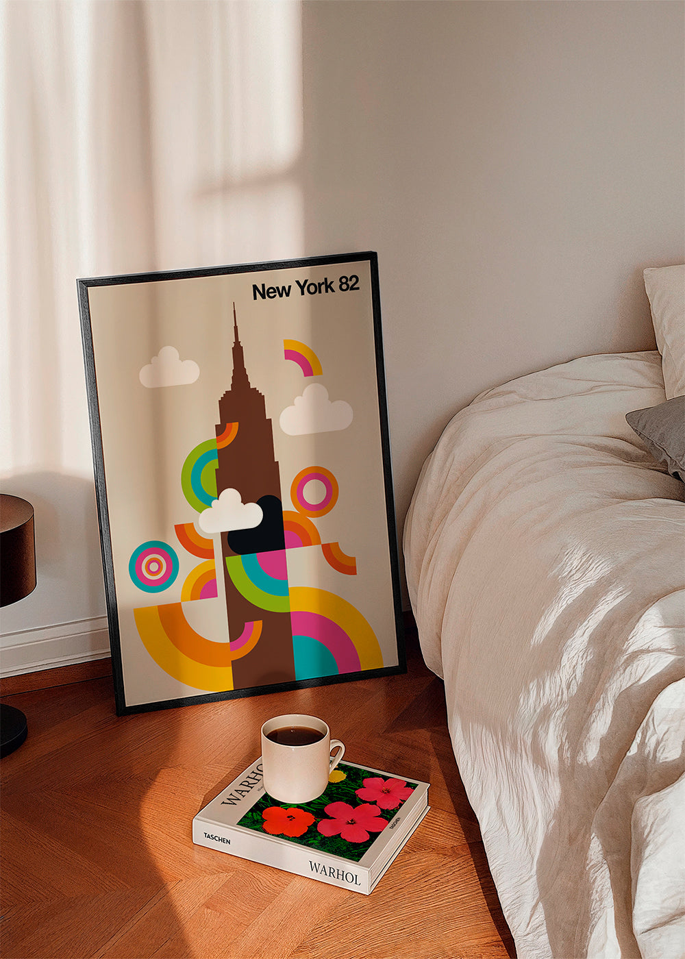 Rejseplakat New York 82 retro stil