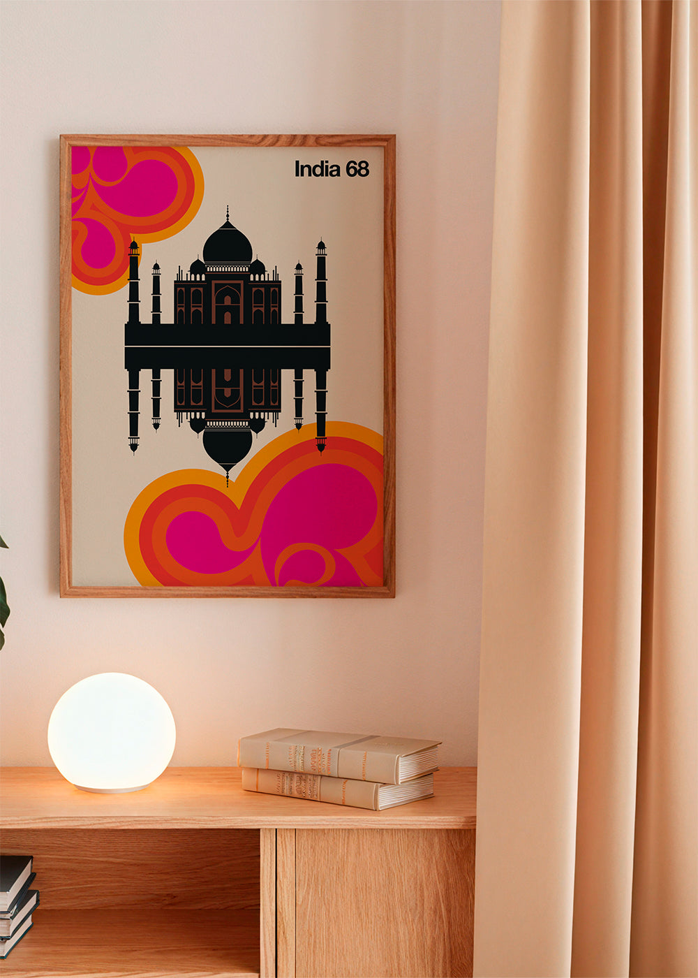 Køkkenkunst India 68 Taj Mahal silhuet