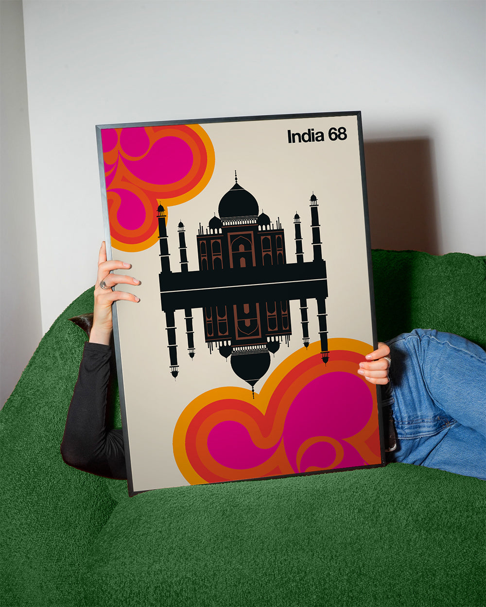 Køkkenkunst India 68 Taj Mahal silhuet