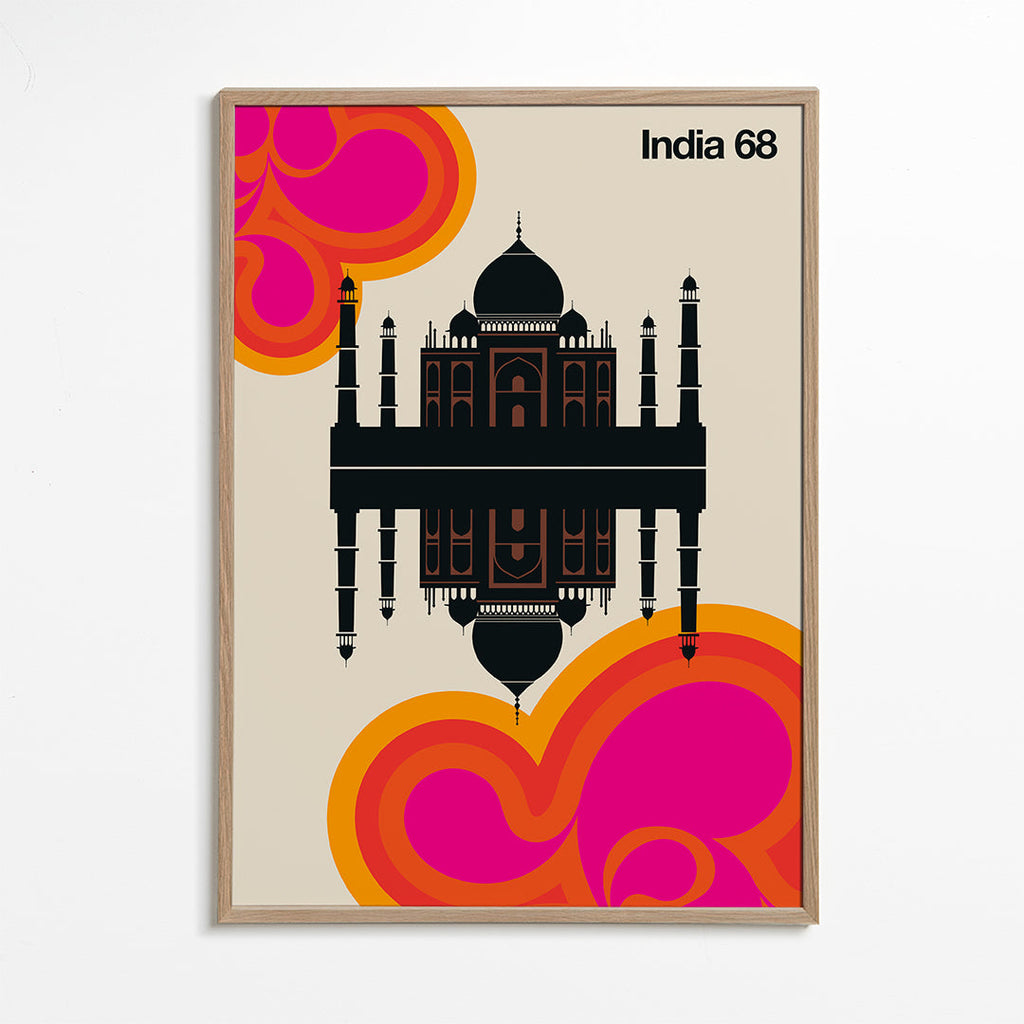 Køkkenkunst India 68 Taj Mahal silhuet